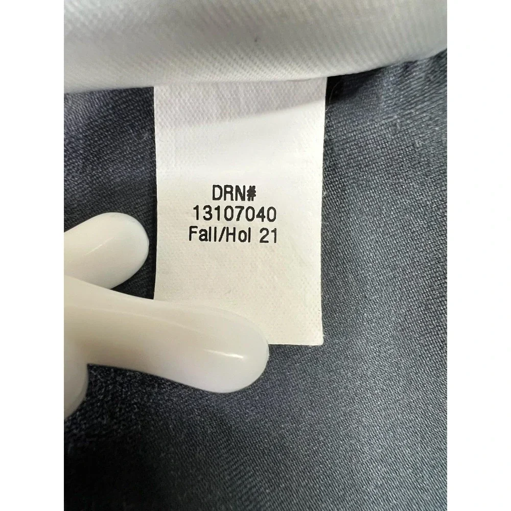 Eddie Bauer Pants Mens 30x30 Gray Canvas Stretch Chino Regular Fit Travel Casual